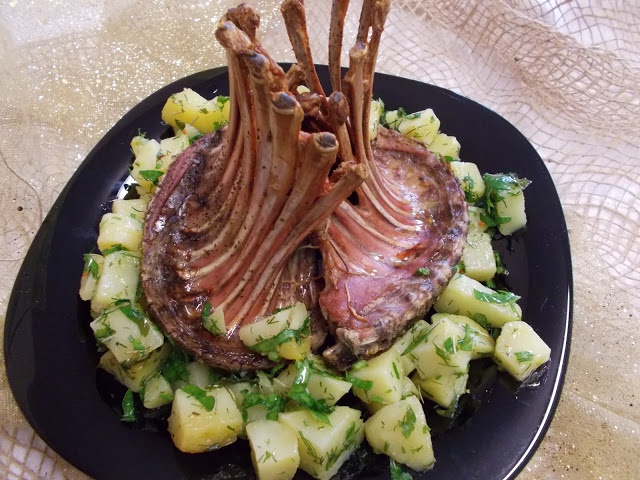 Coronita de ied cu cartofi natur