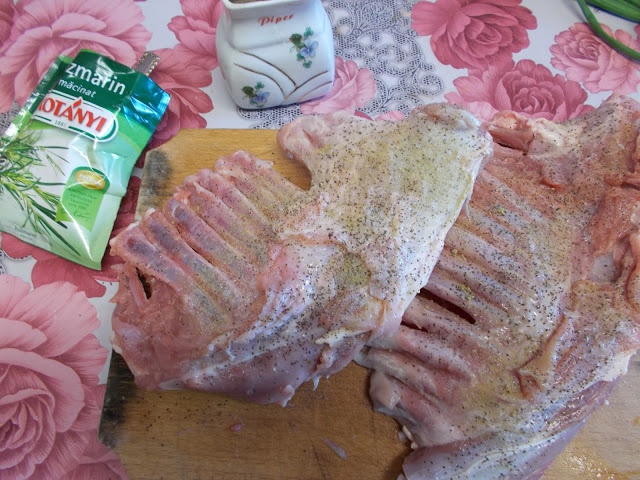 Coronita de ied cu cartofi natur