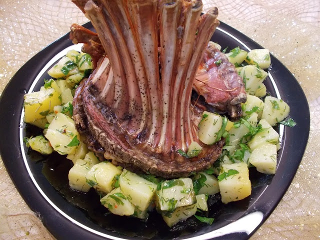 Coronita de ied cu cartofi natur