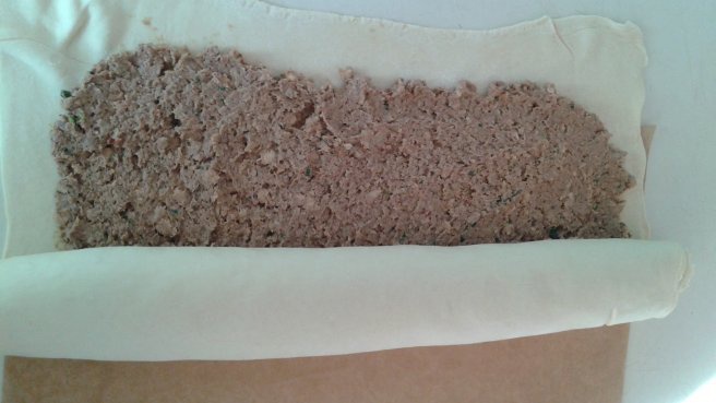 Rulada din drob de pui