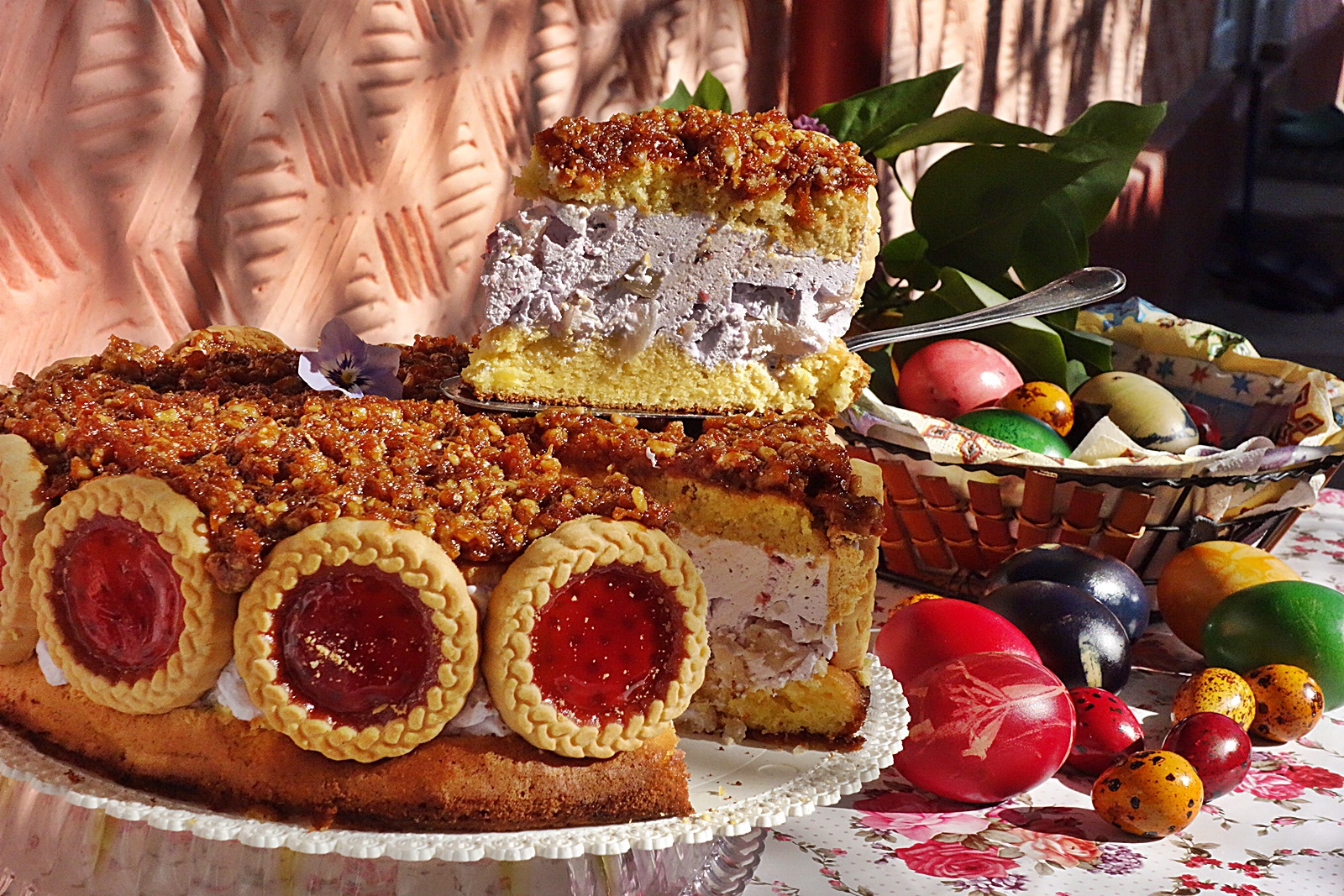 Tort cu kranz insiropat