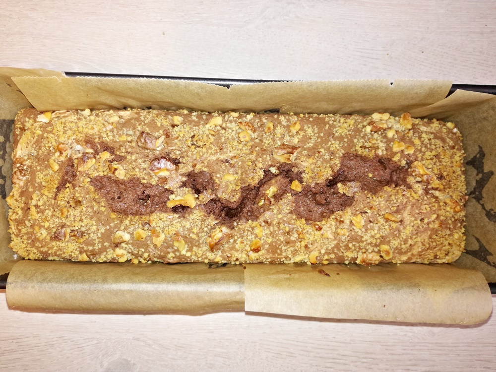 Chec cu cacao si nuci