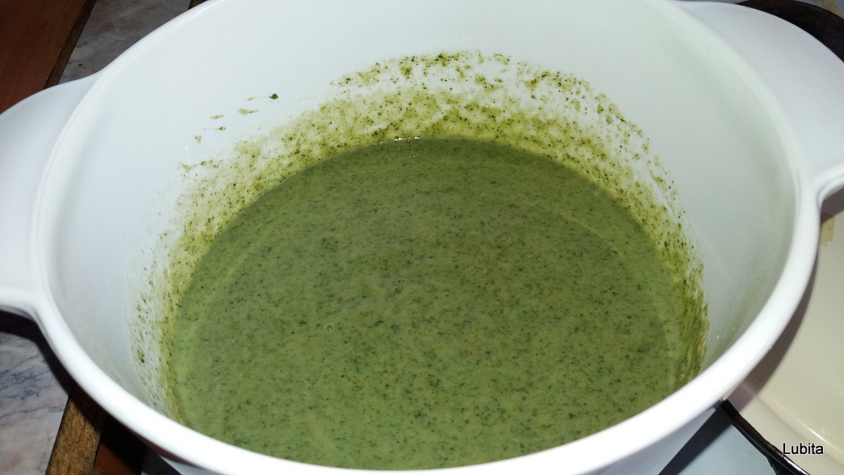 Supa crema de urzici