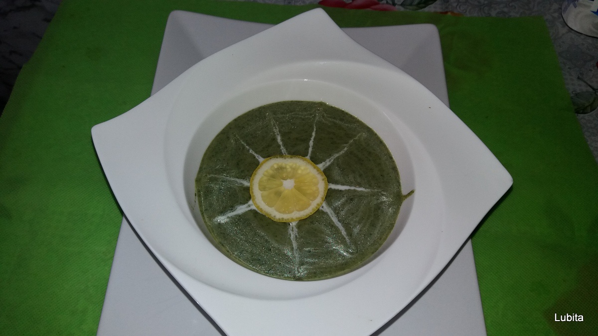 Supa crema de urzici