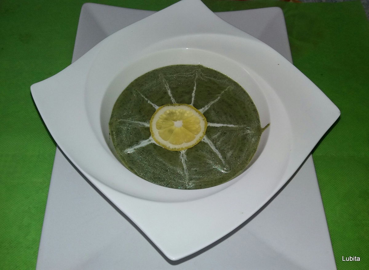 Supa crema de urzici