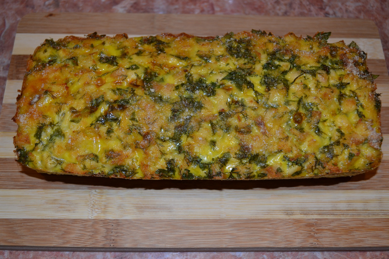 Drob din piept de pui cu verdeata