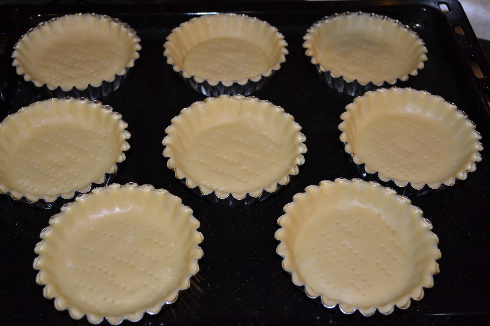 Mini tarte spiralate cu legume