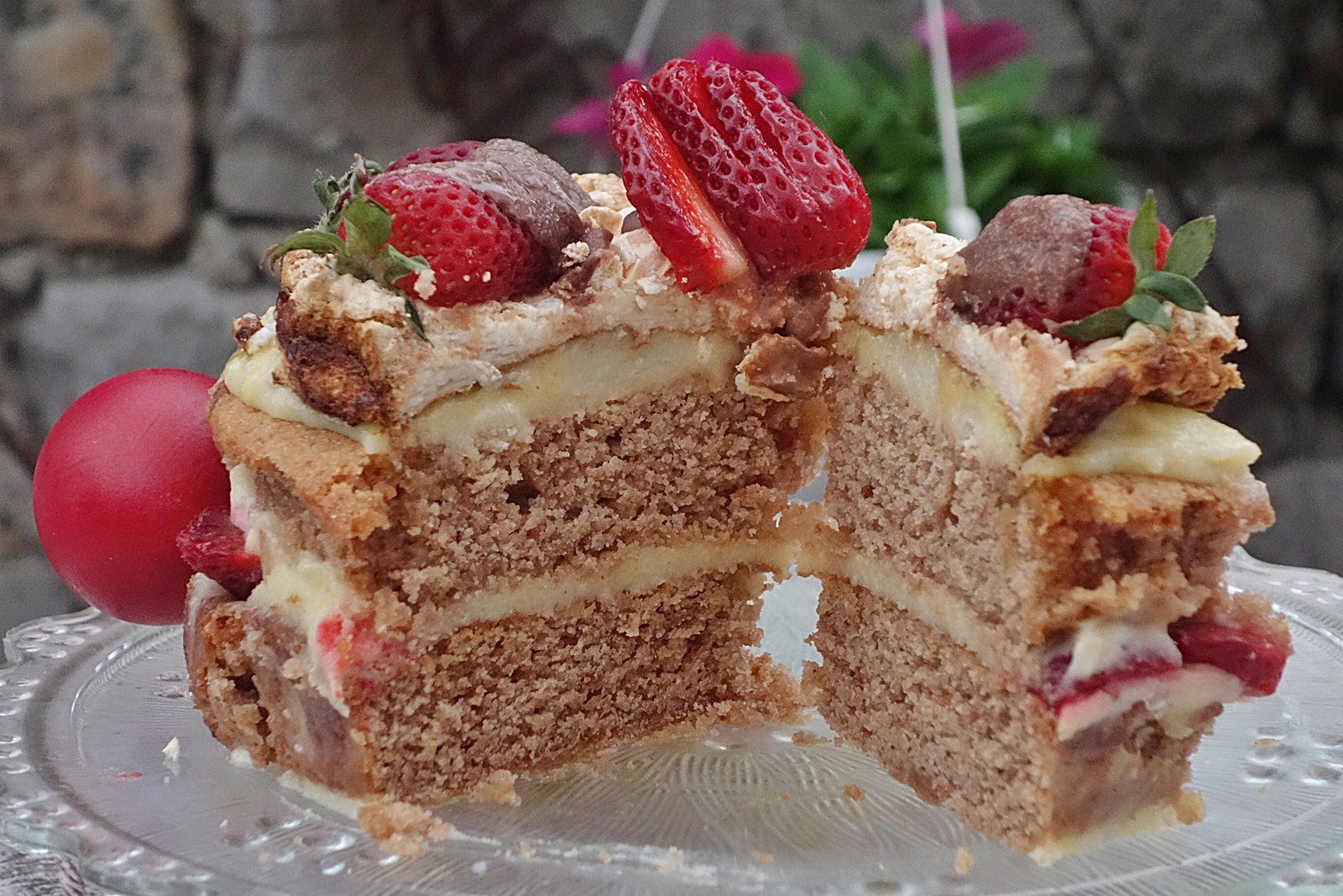 Tortulet acrisor cu gris si bezea