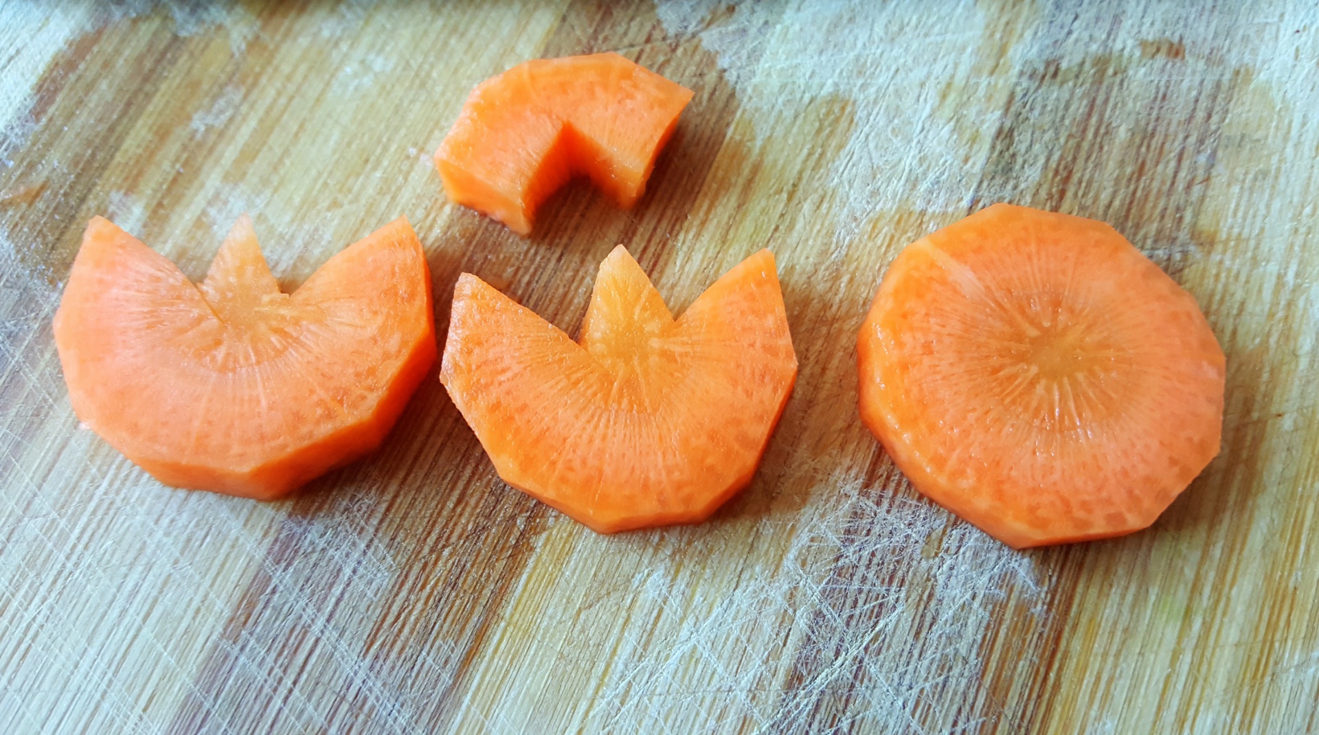 Lalele din morcov si castravete