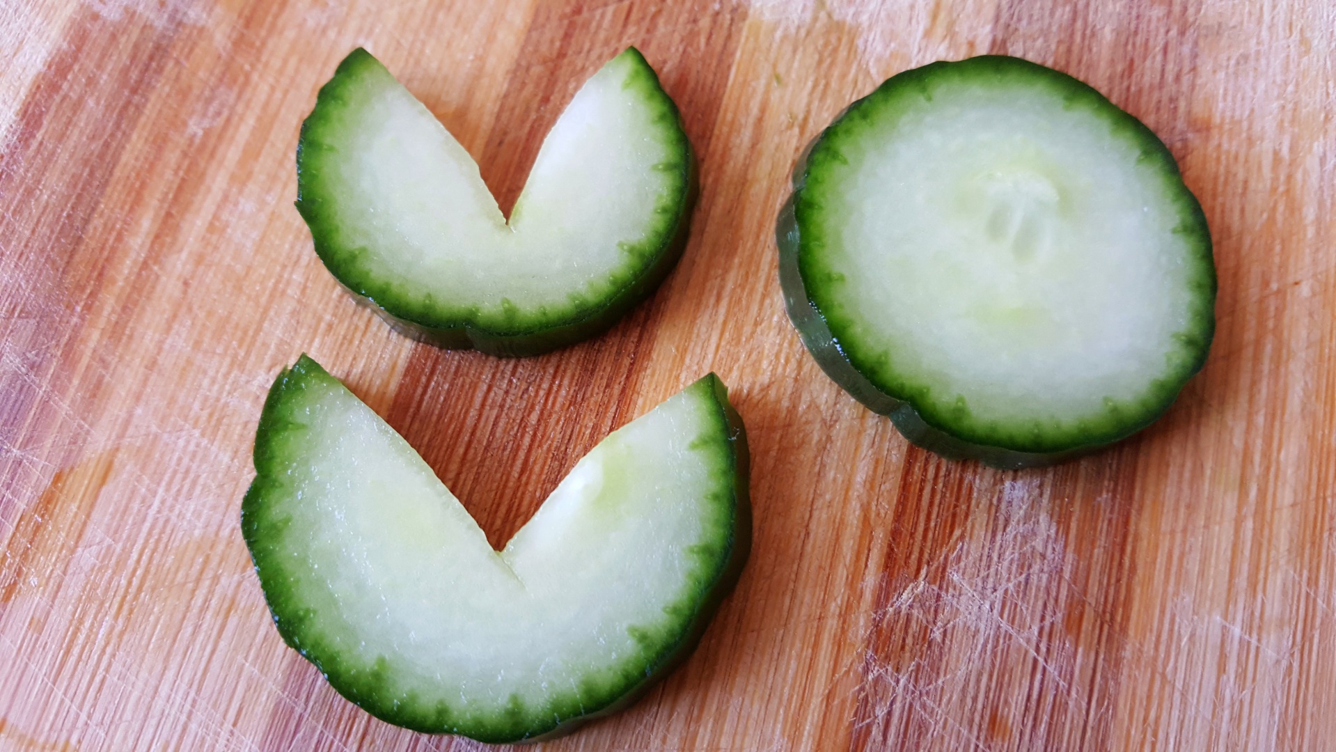 Lalele din morcov si castravete