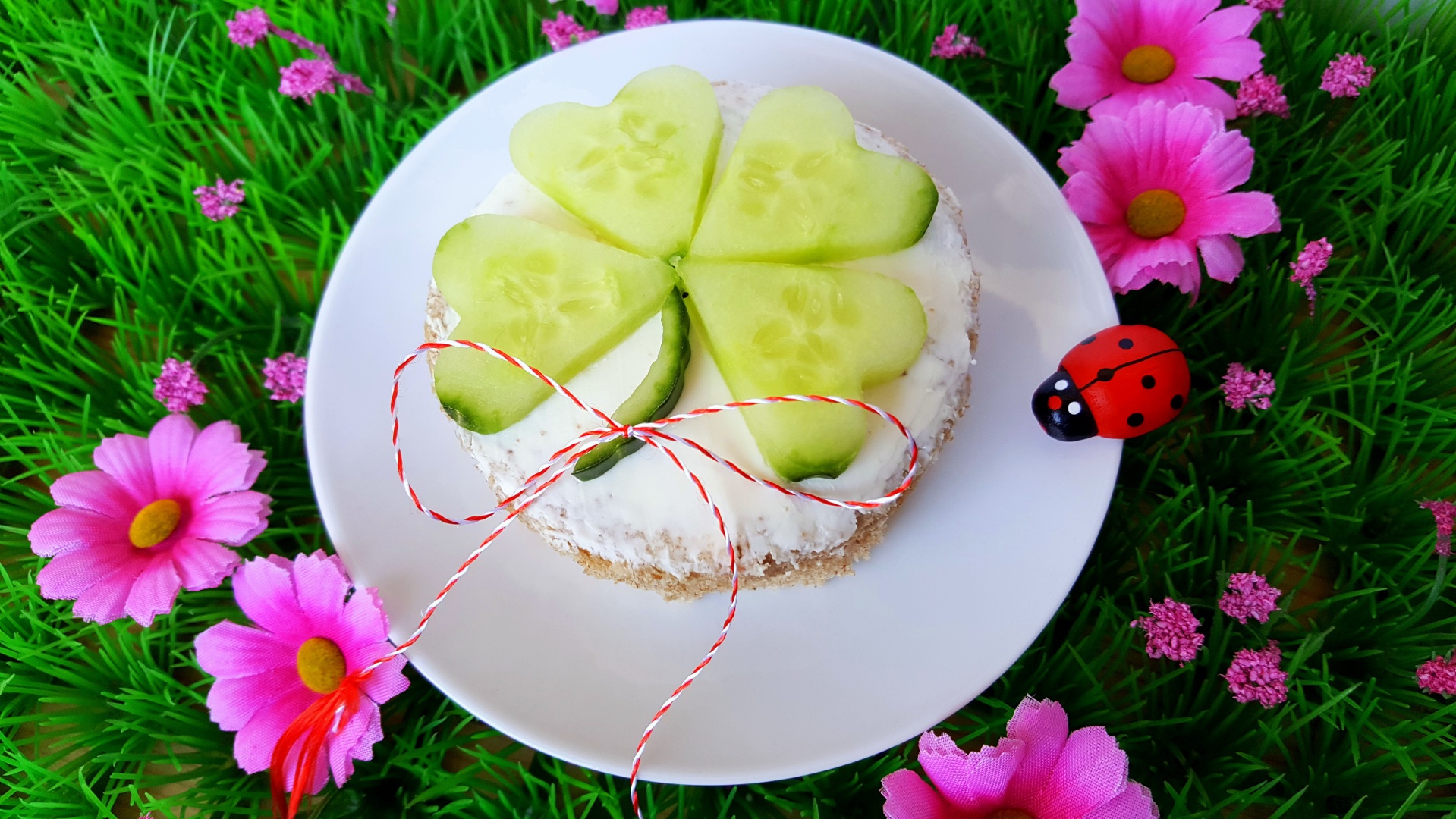 Martisor Trifoi cu patru foi