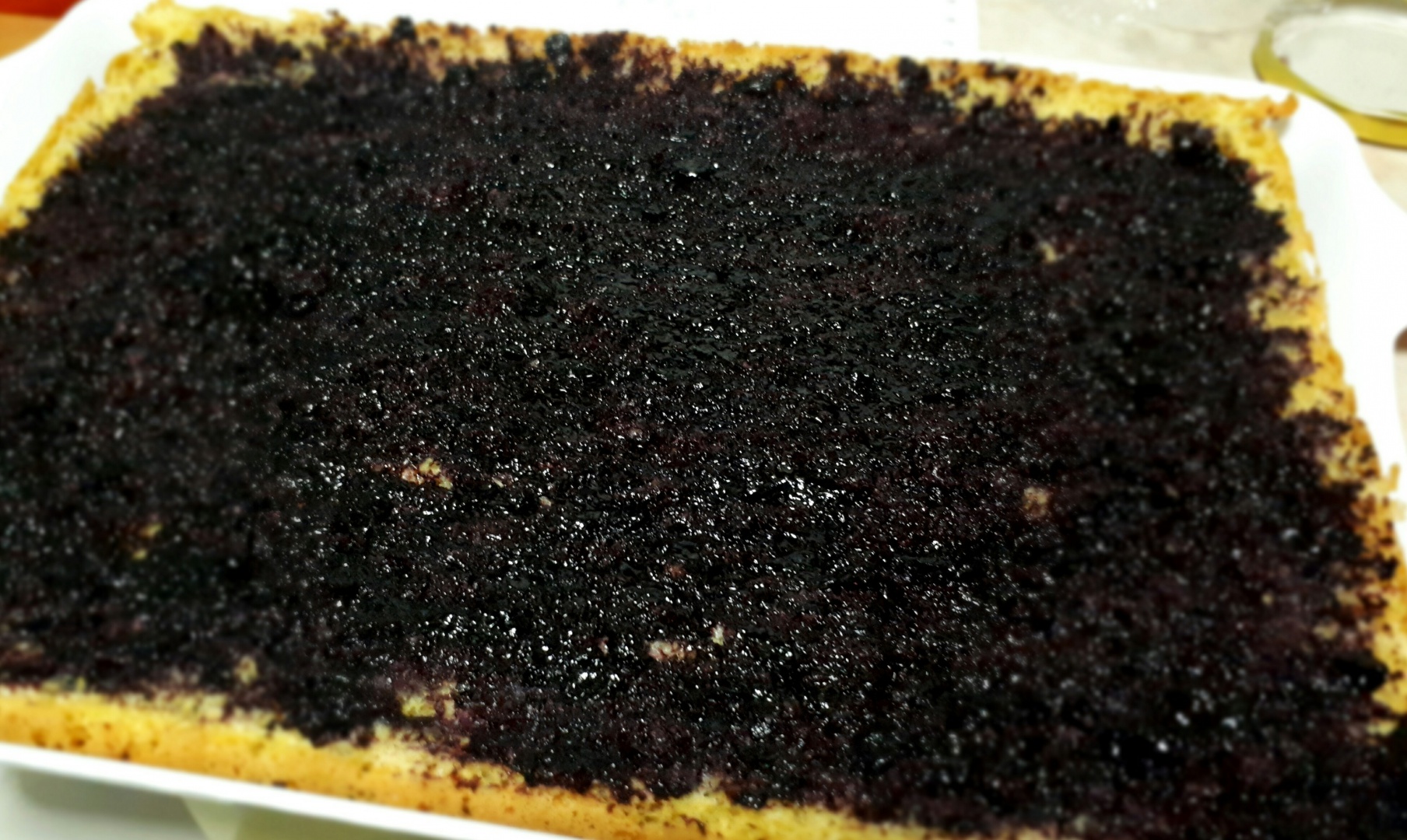 Prajitura cu crema de branza, ciocolata si gem