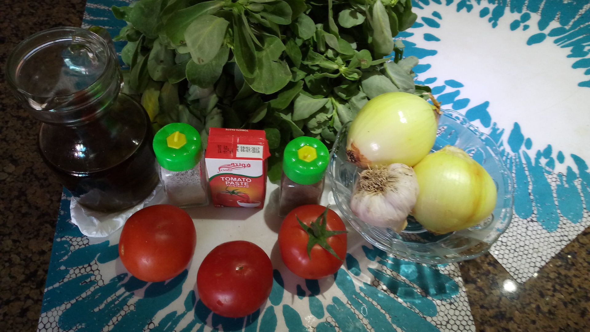 Tocanita de iarba grasa (baqleh)