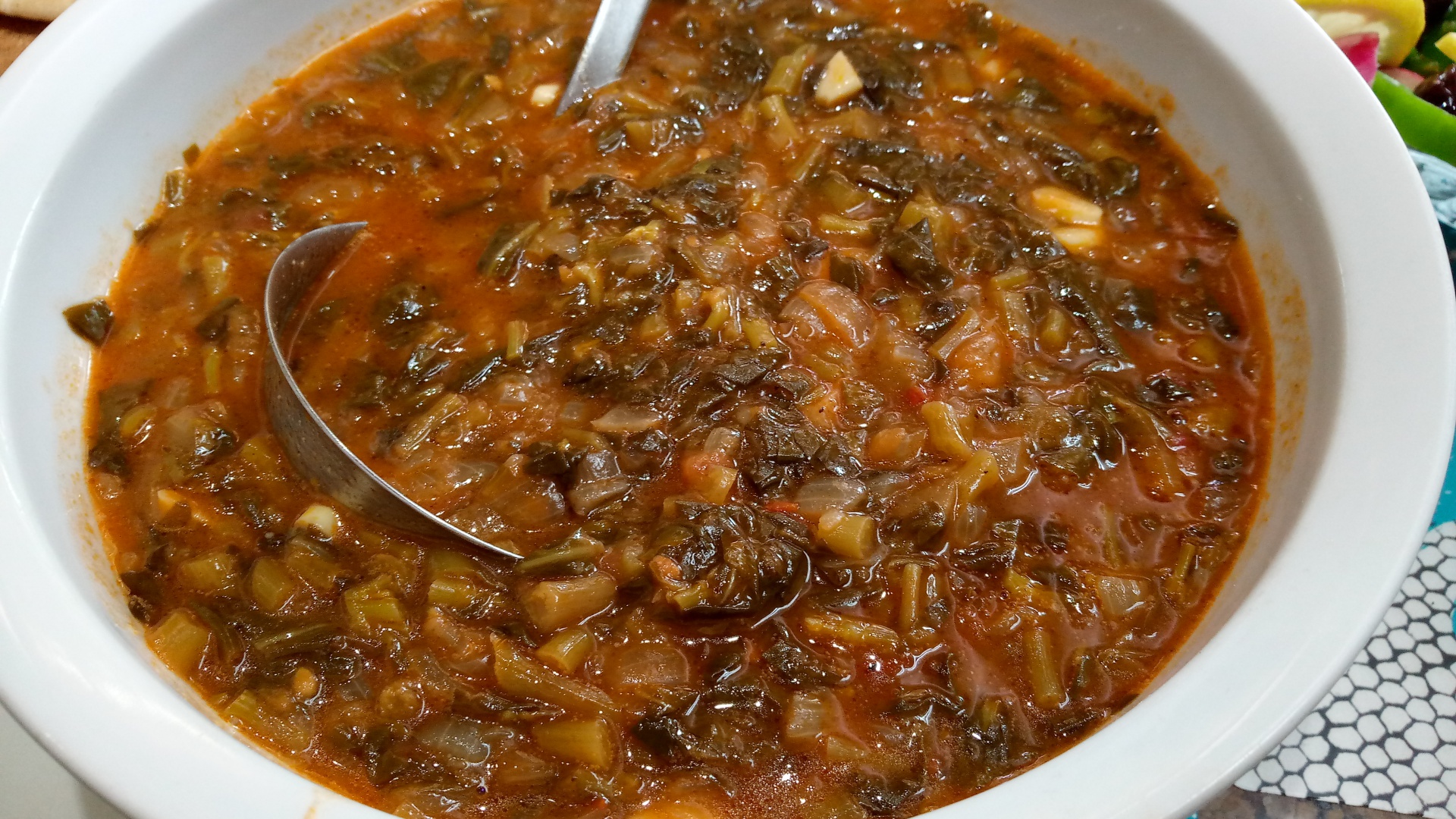 Tocanita de iarba grasa (baqleh)