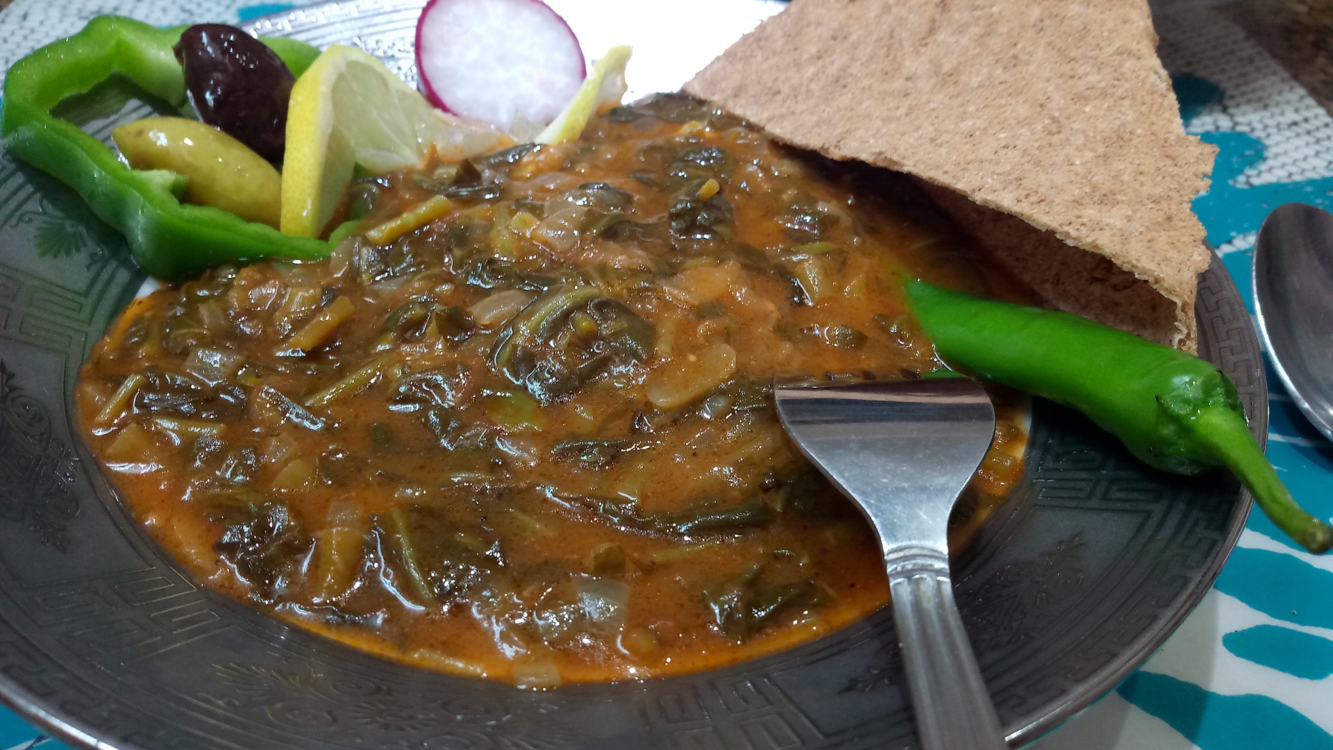 Tocanita de iarba grasa (baqleh)