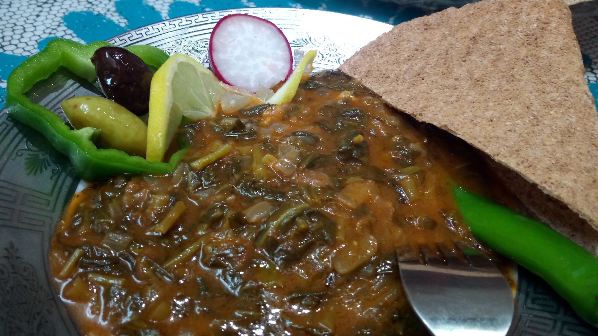 Tocanita de iarba grasa (baqleh)