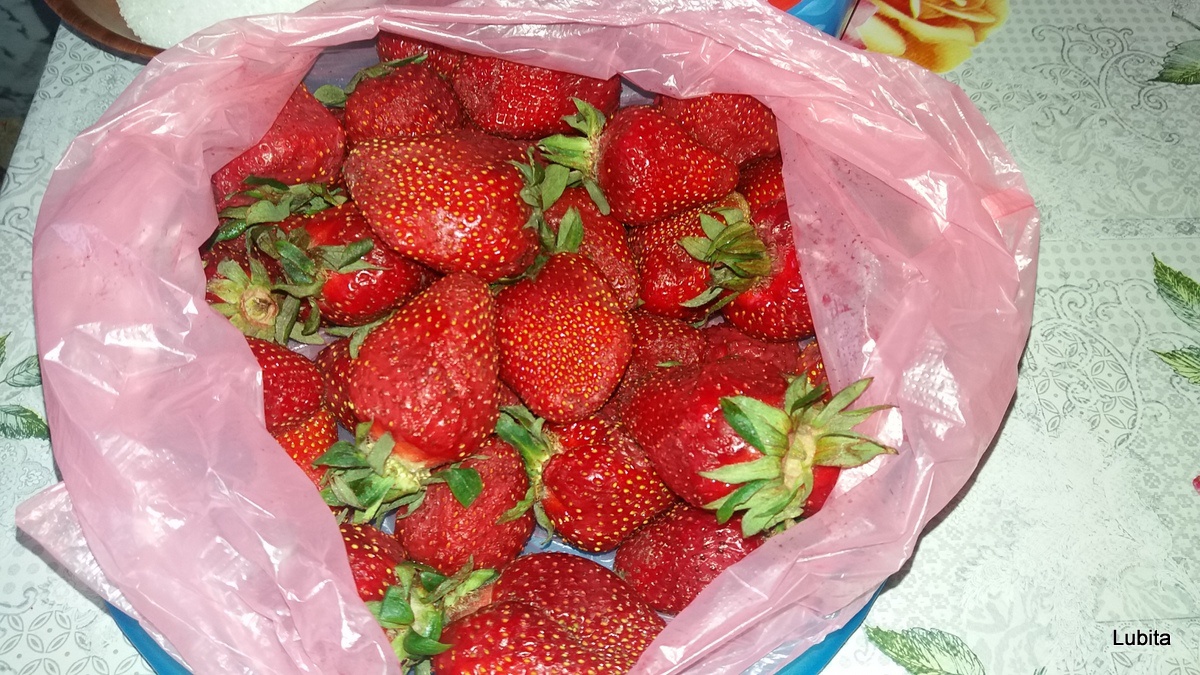 Inghetata de capsuni cu iaurt