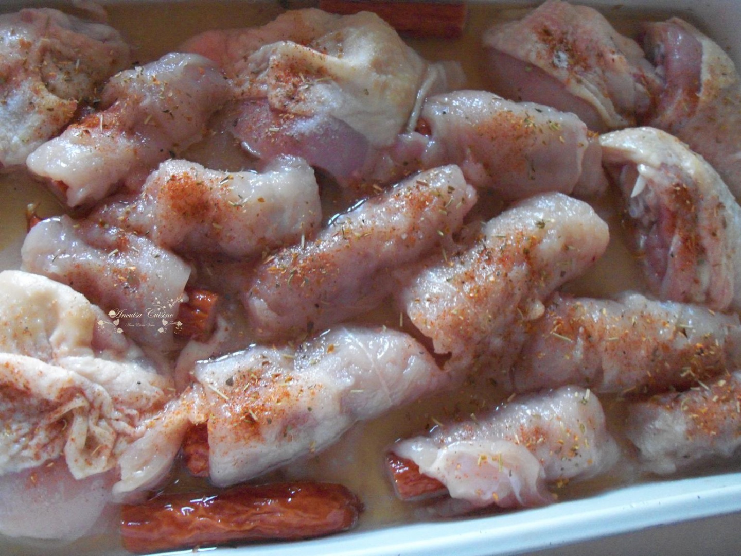 Rulouri de pui cu carnaciori