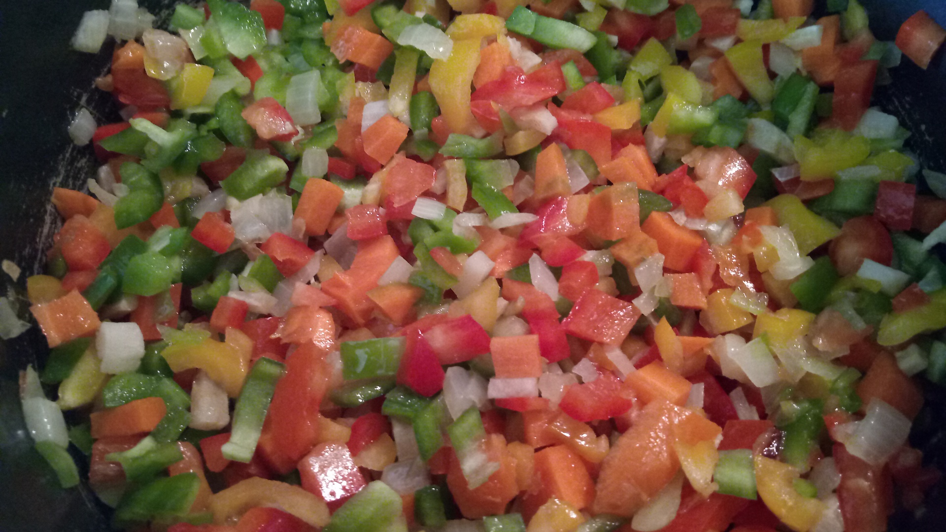 Supa de rosii cu orez si legume pasate