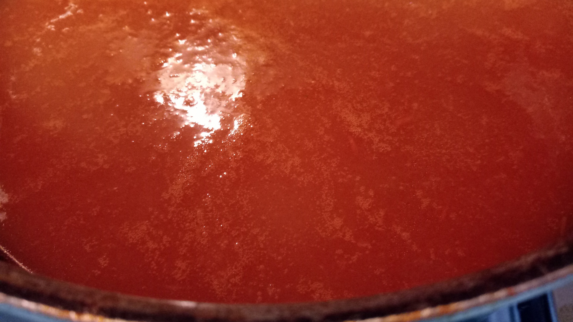 Supa de rosii cu orez si legume pasate