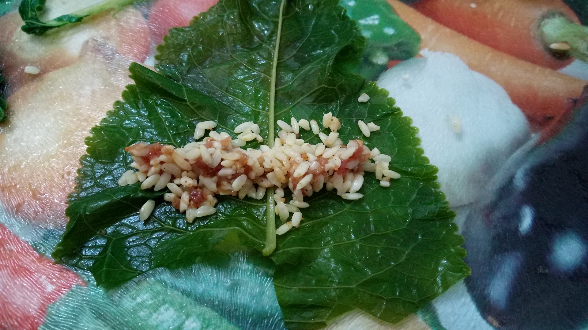 Sarmalute in foi de hrean