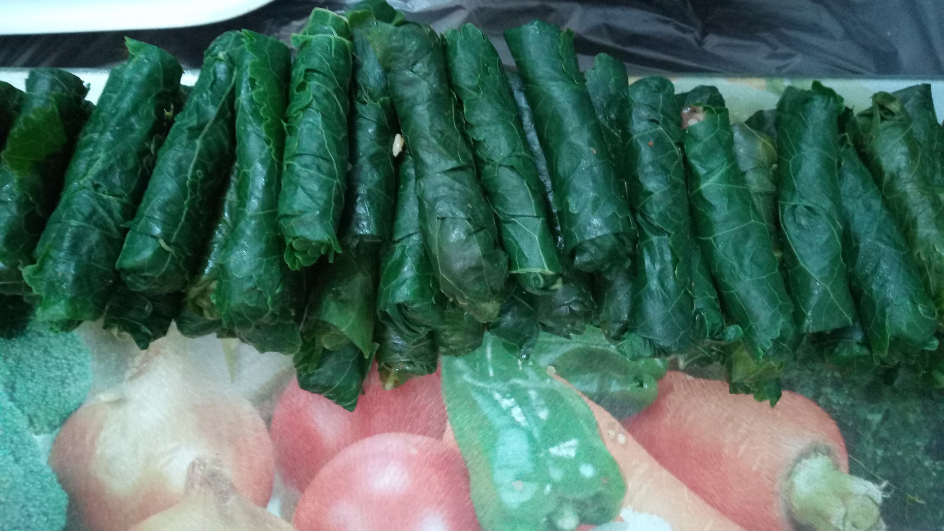 Sarmalute in foi de hrean