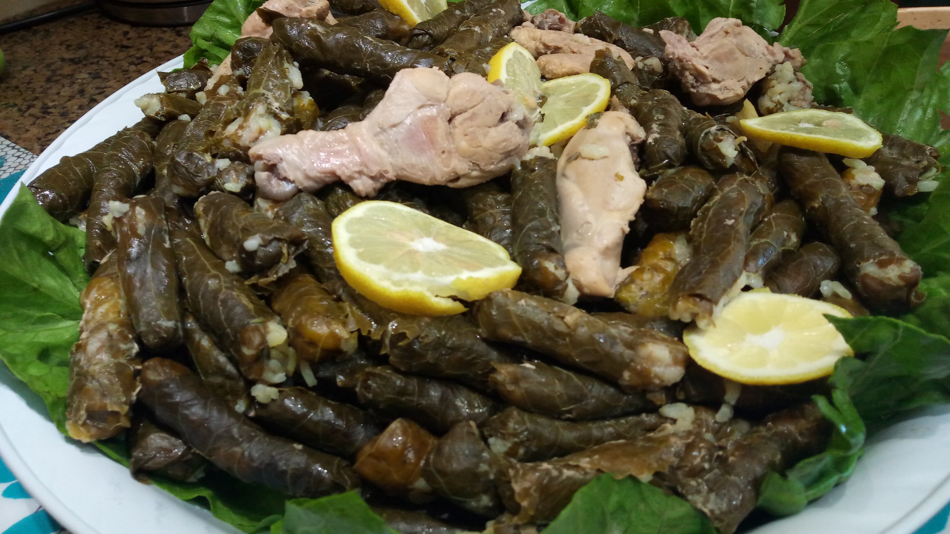 Sarmalute in foi de hrean