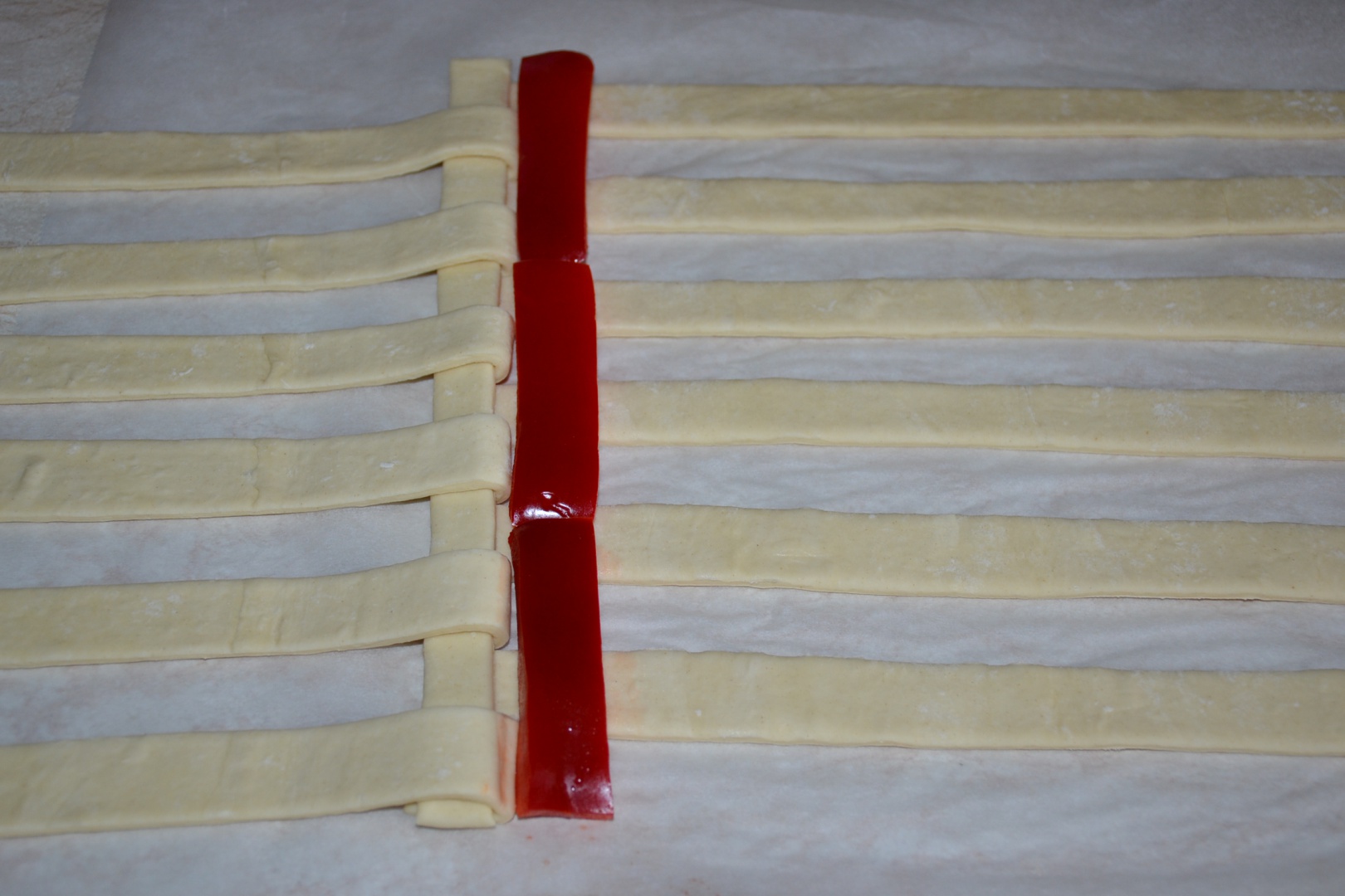 Placinta cu mozzarella si ardei