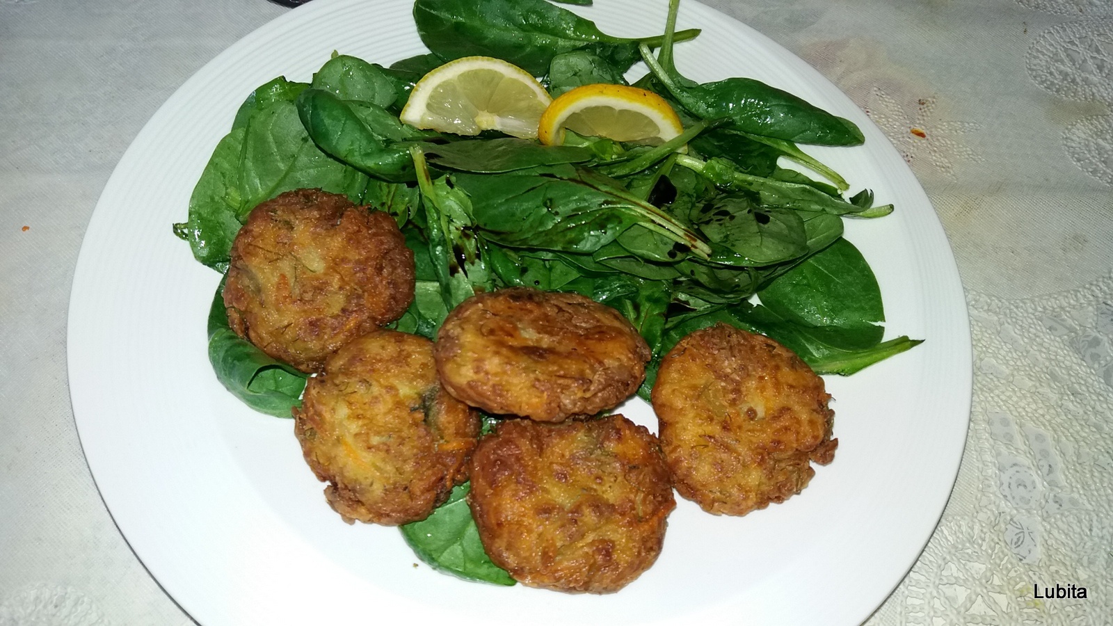 Chiftelute cu dovlecei si soia