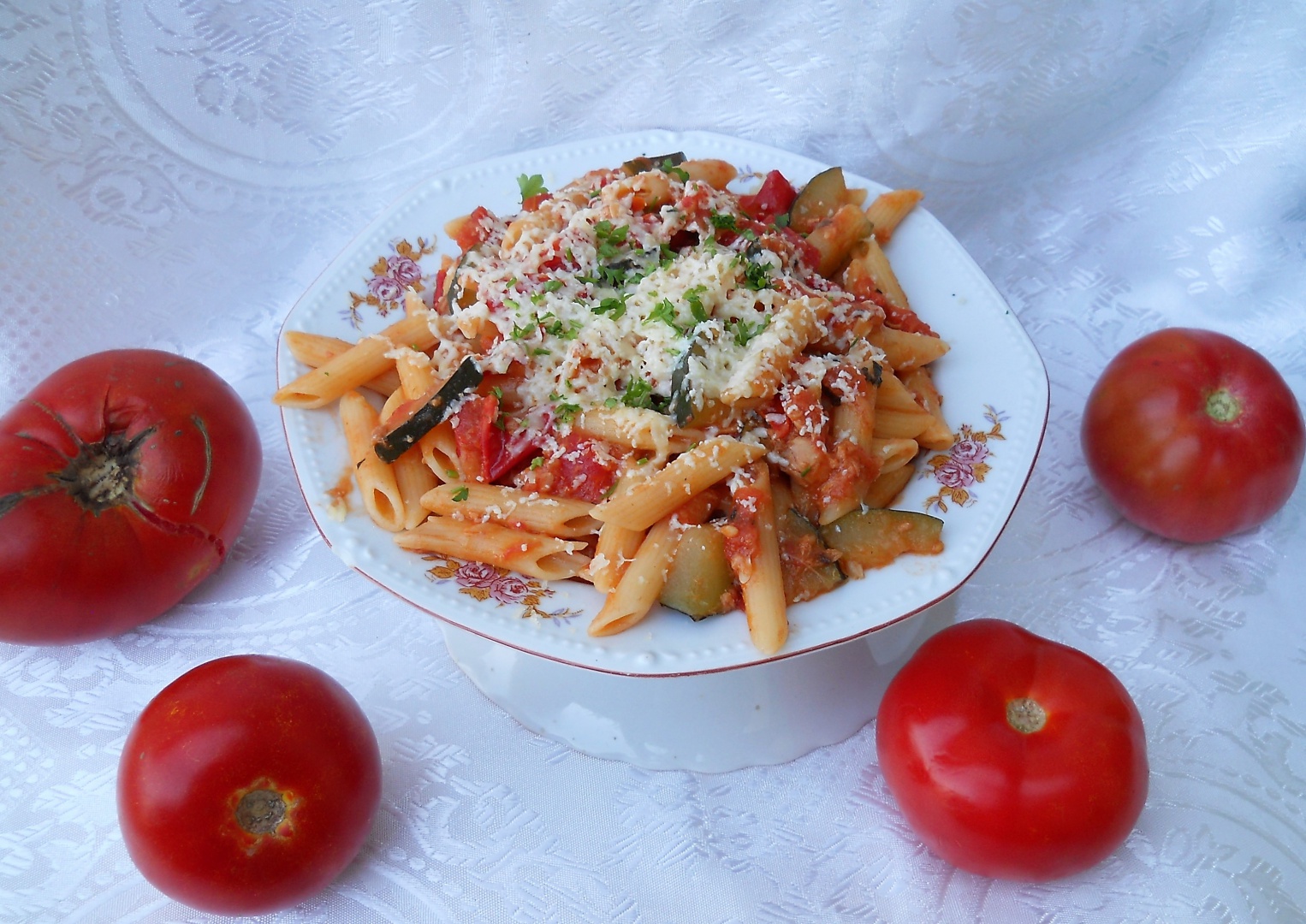 Paste cu ton si dovlecel