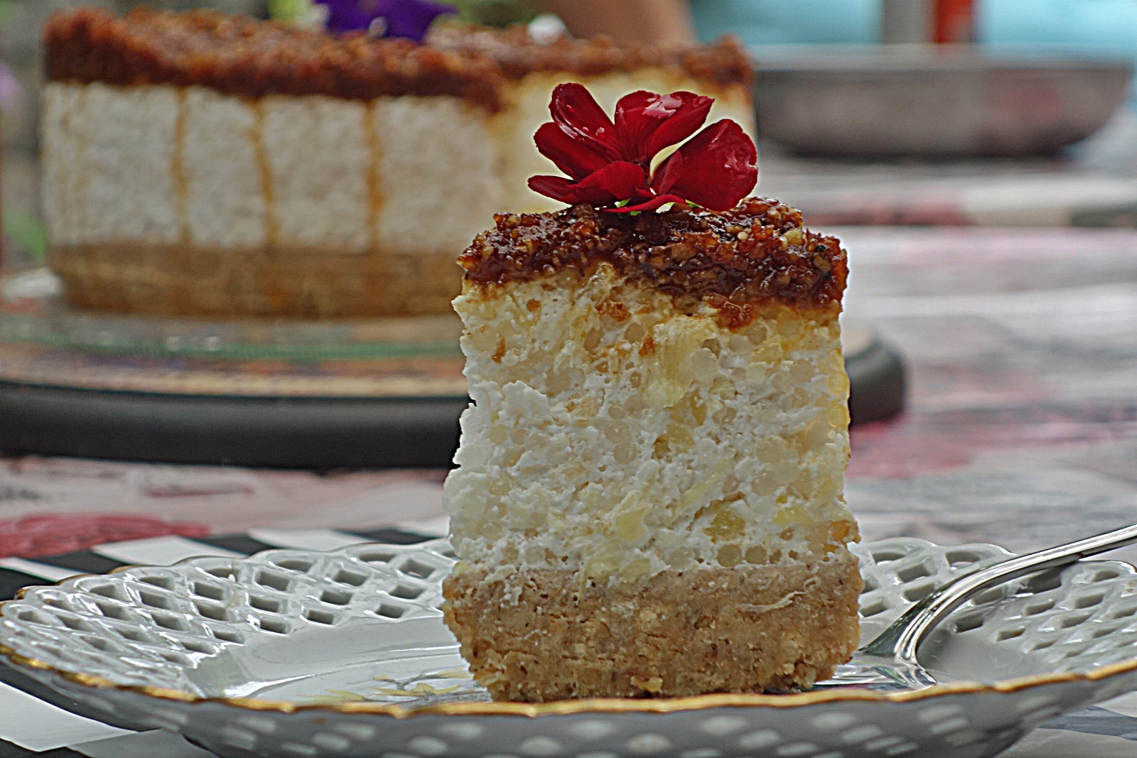 Samba cu crusta de nuci