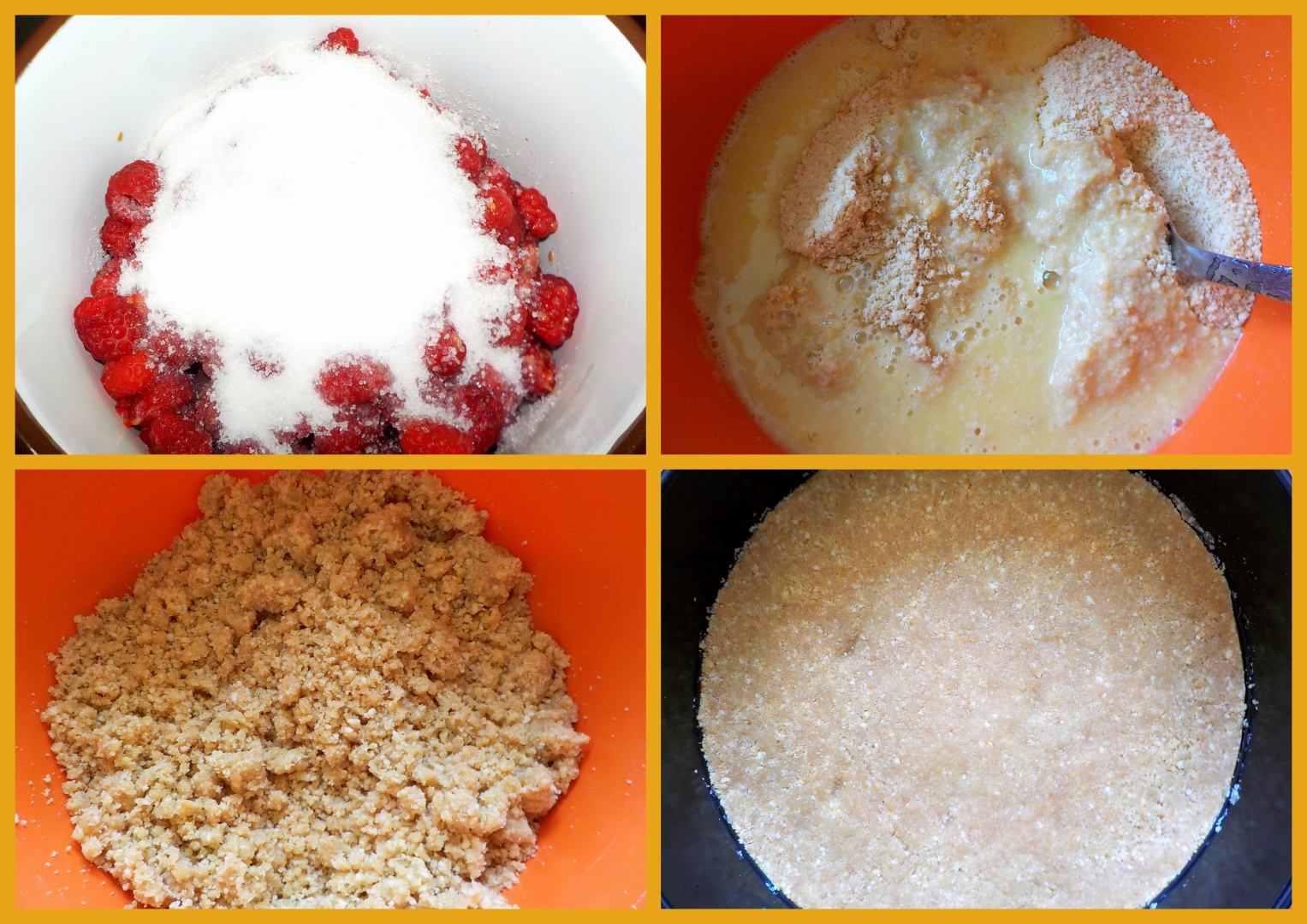 Cheesecake cu jeleu de zmeura