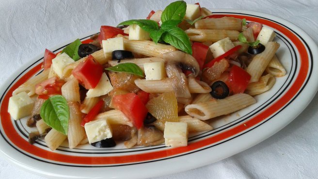 Paste cu dovlecei si ciuperci