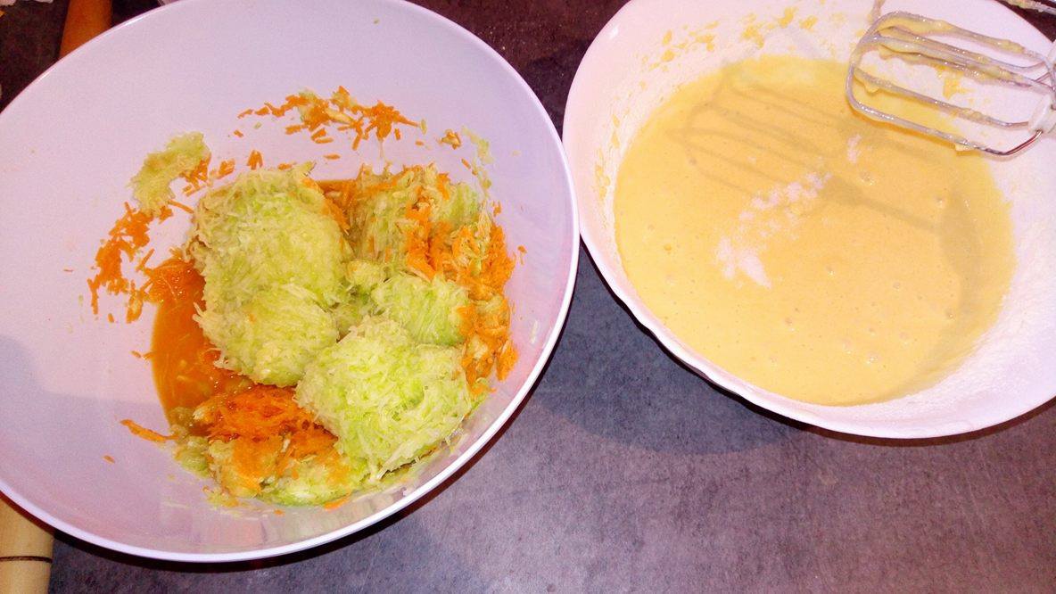 Tarta cu dovlecei si morcovi