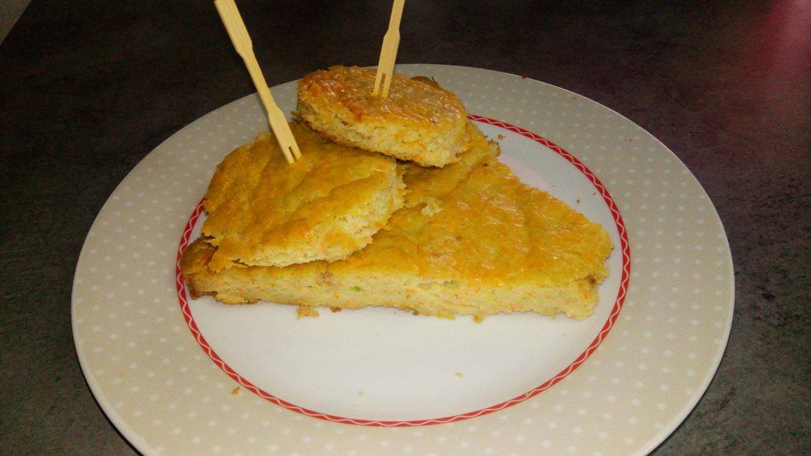 Tarta cu dovlecei si morcovi