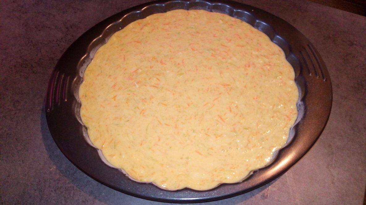 Tarta cu dovlecei si morcovi