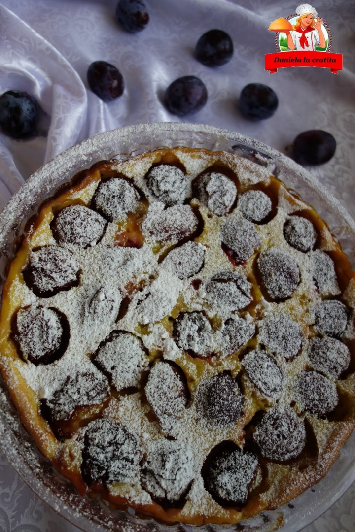 Clafoutis cu prune