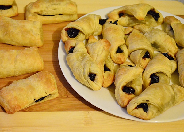 Cornulete cu foietaj si magiun