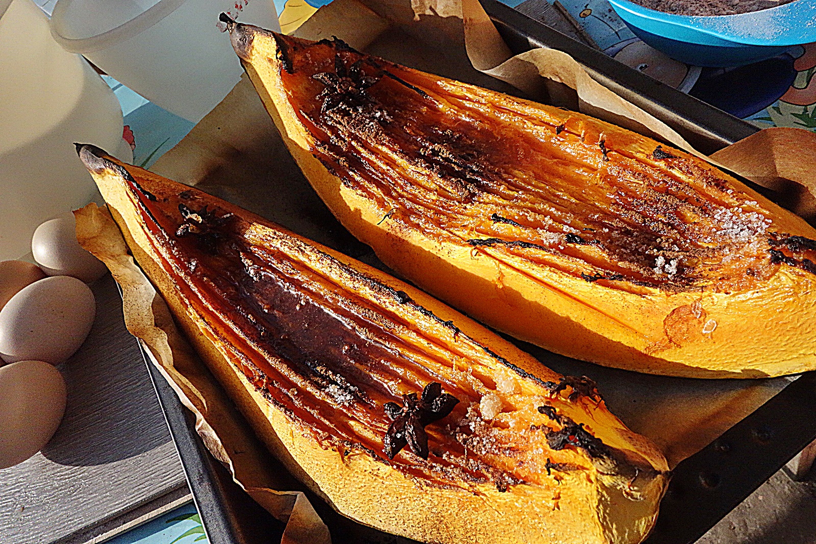 Deliciu cu crema de dovleac copt