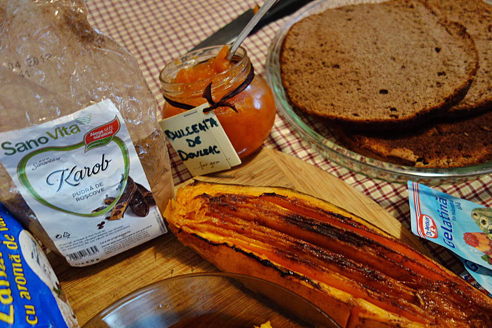 Deliciu cu crema de dovleac copt