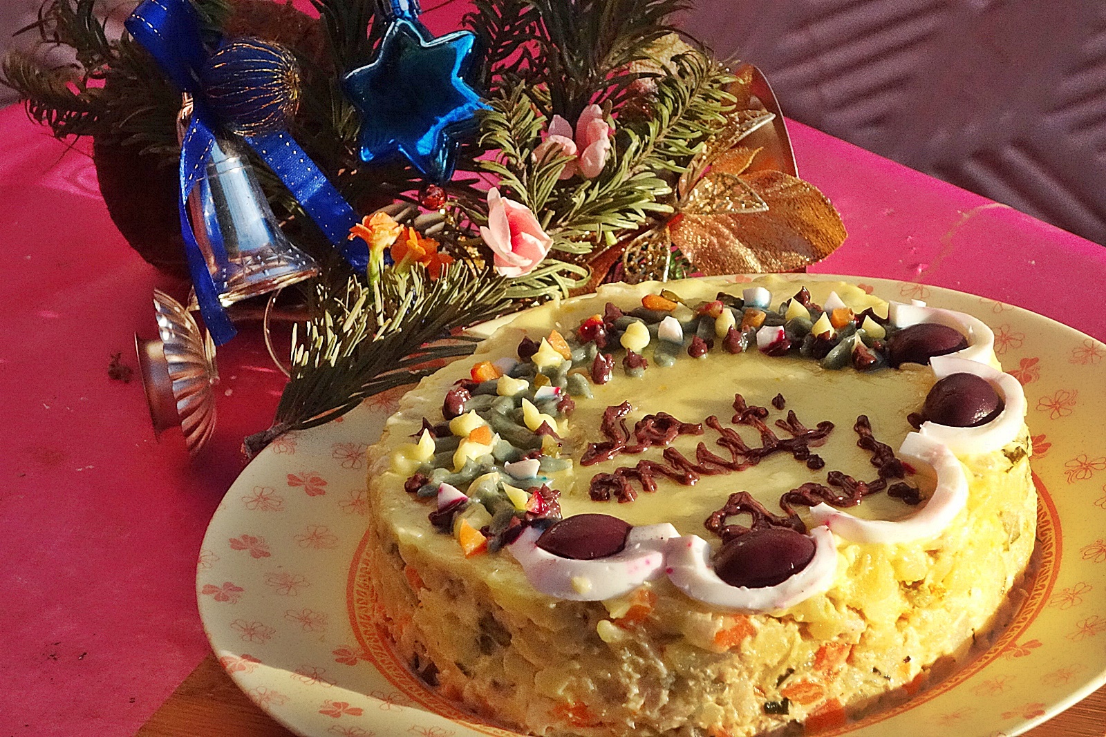 Salata de pui cu maioneza