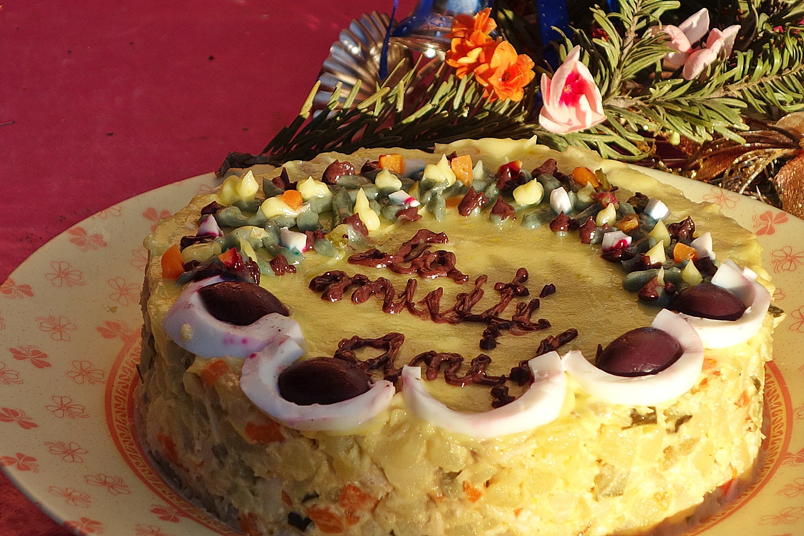 Salata de pui cu maioneza