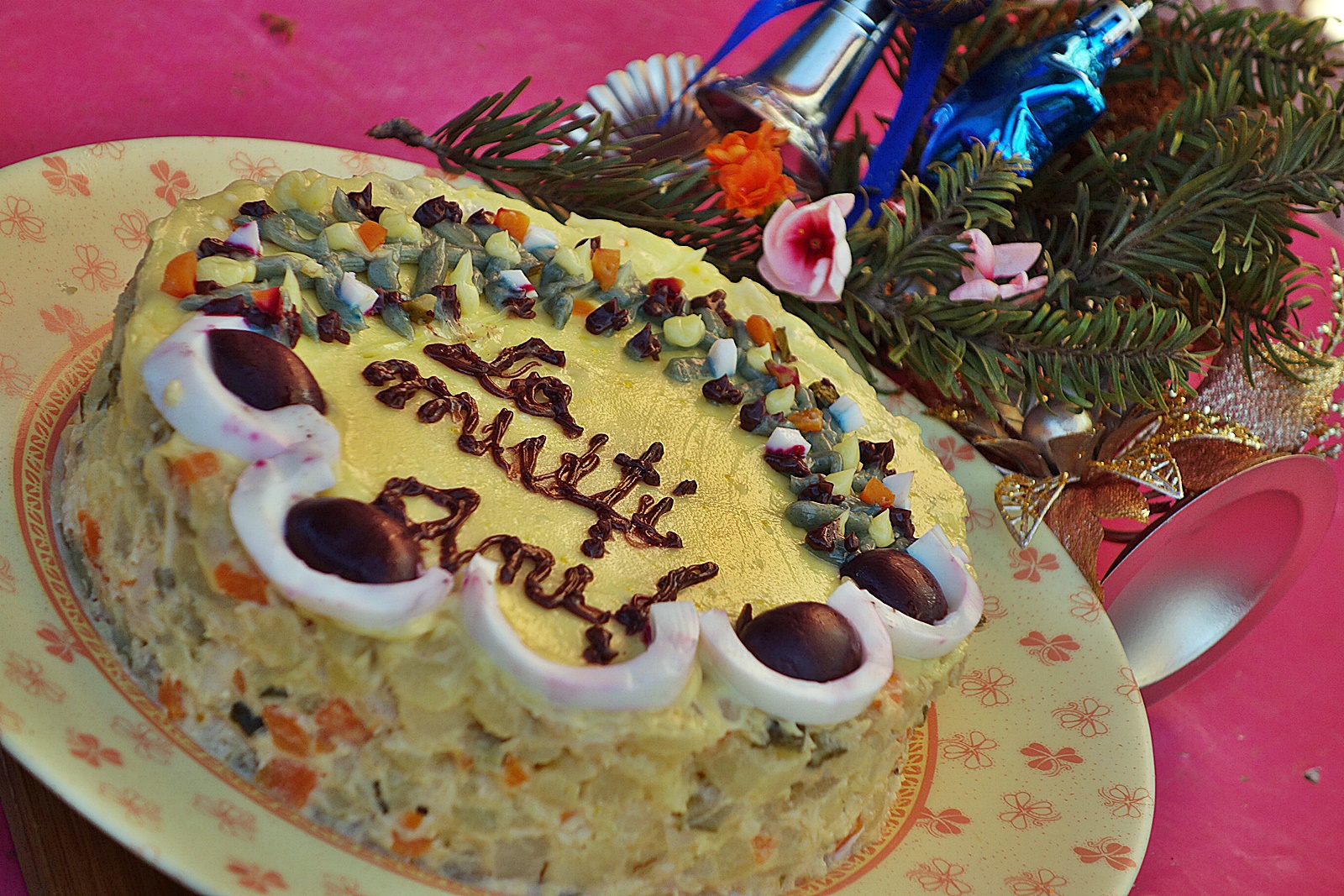 Salata de pui cu maioneza