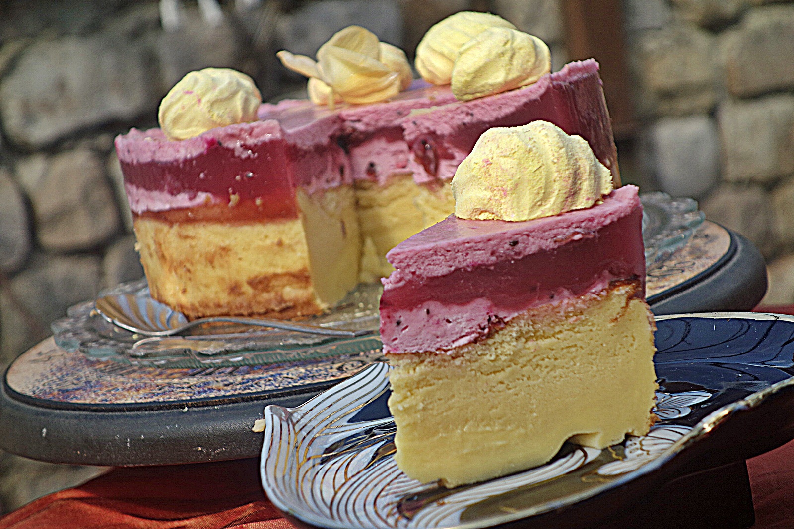 Tort inteligent cu jeleu de fructe