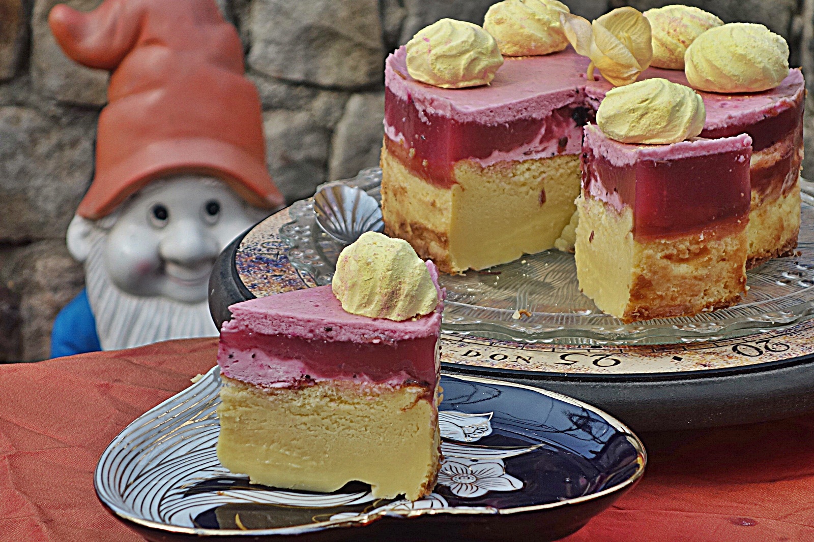 Tort inteligent cu jeleu de fructe