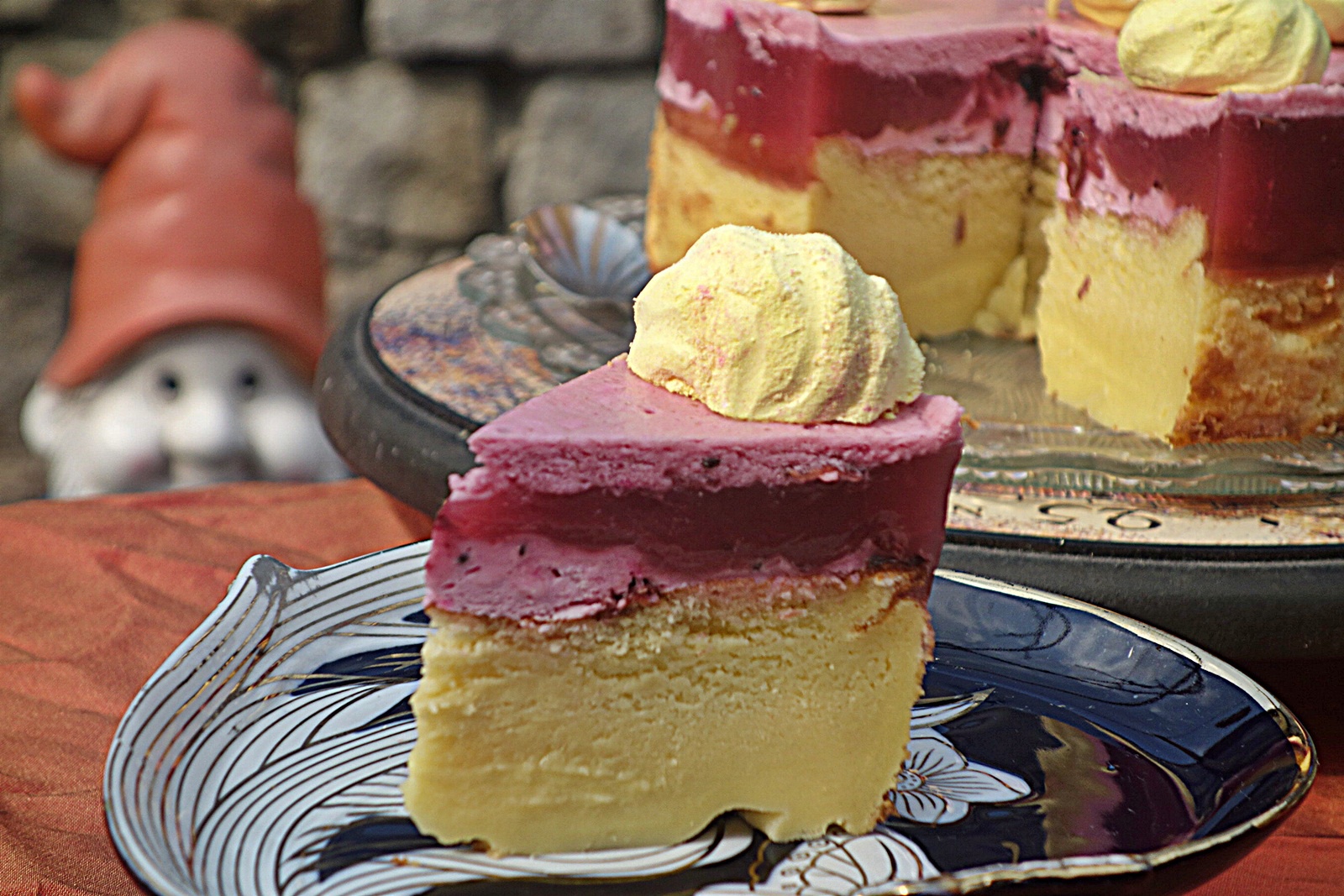 Tort inteligent cu jeleu de fructe