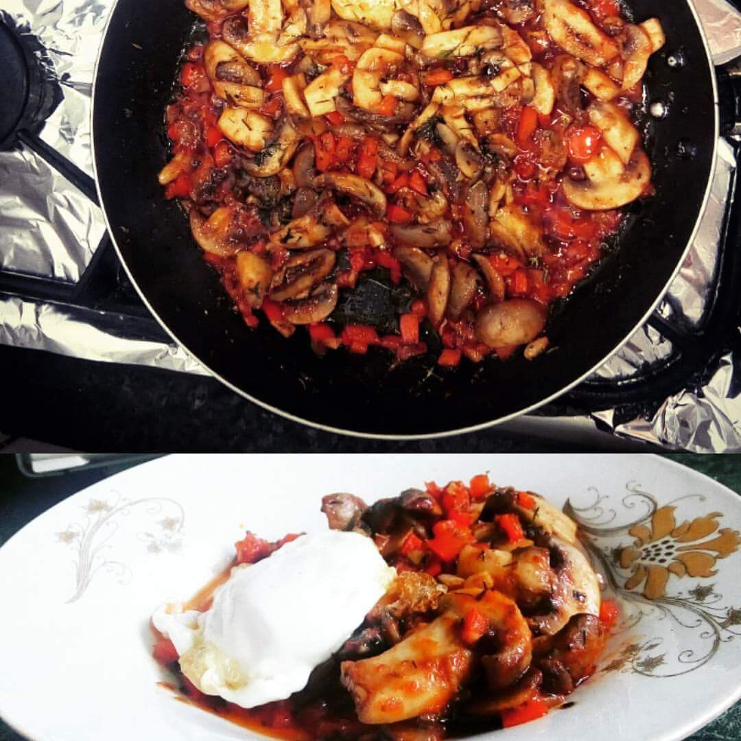 Ciupercute cu oua ochiuri