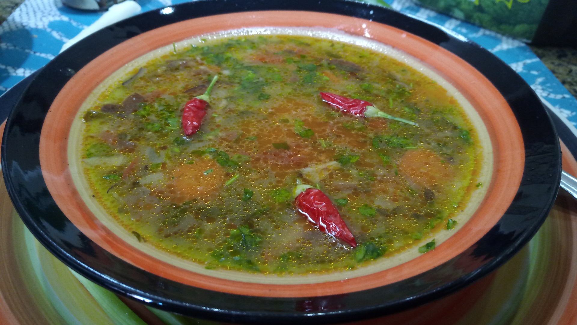 Supa de ghebe cu legume (proaspete)