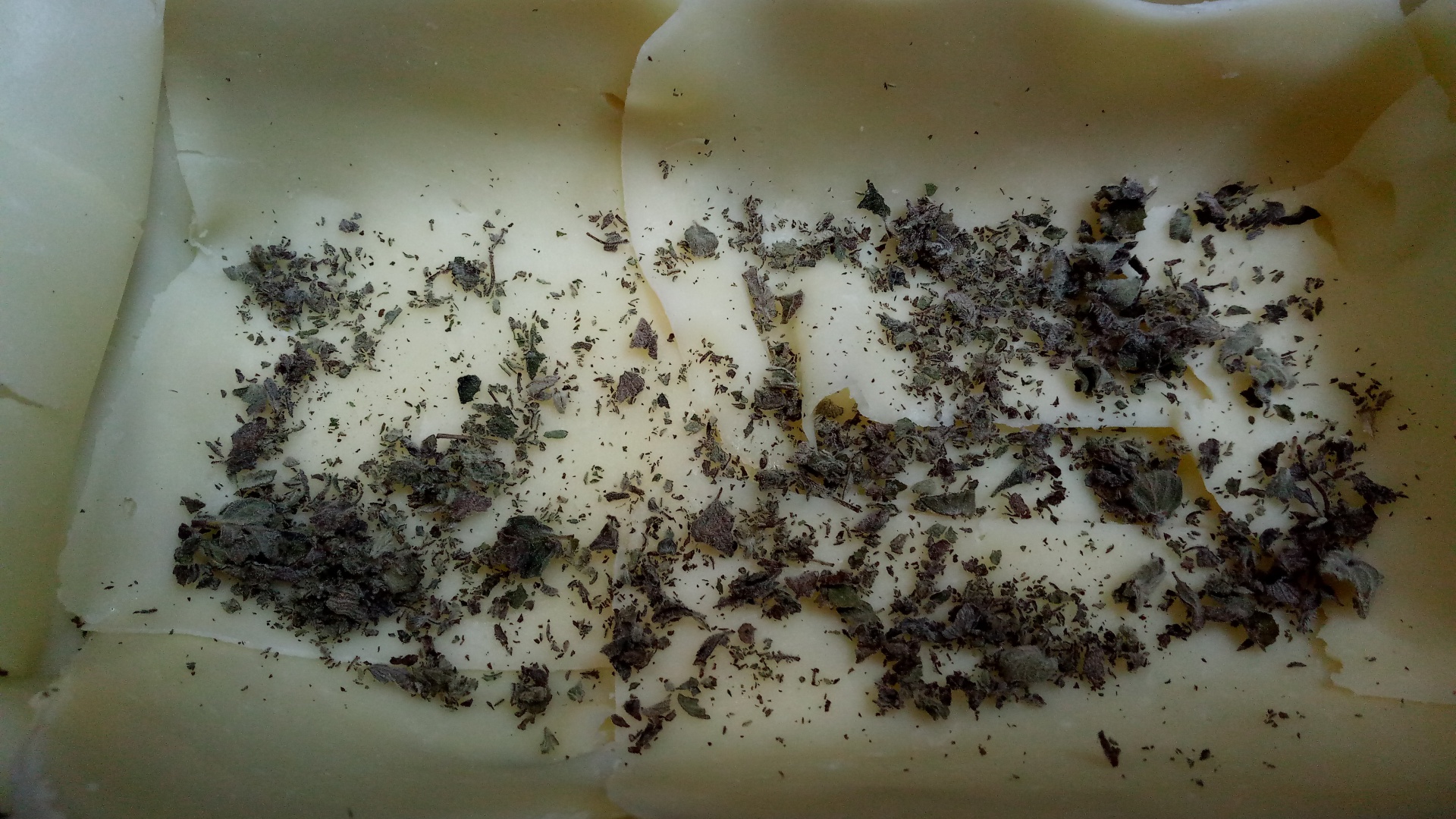 Terina cu legume, cascaval si sunca afumata din piept de curcan