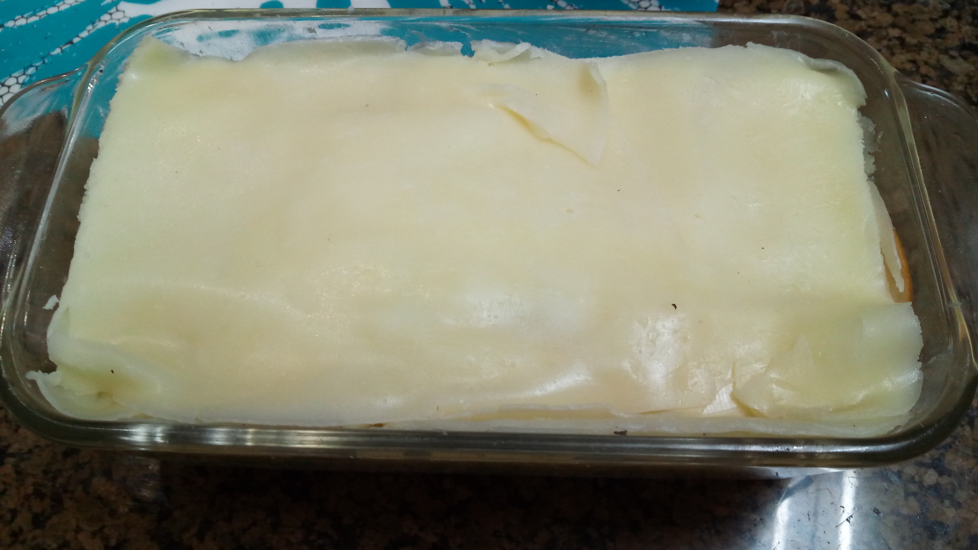 Terina cu legume, cascaval si sunca afumata din piept de curcan